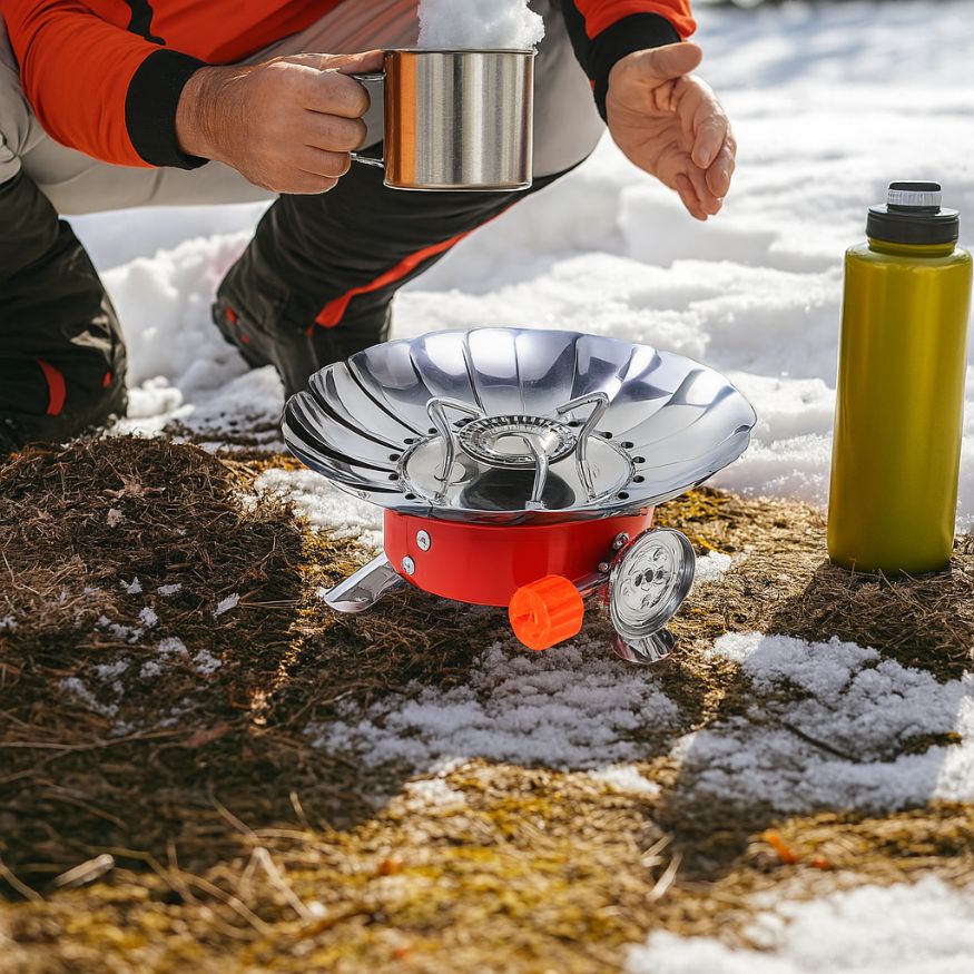 Portable Windproof Camping Gas Stove