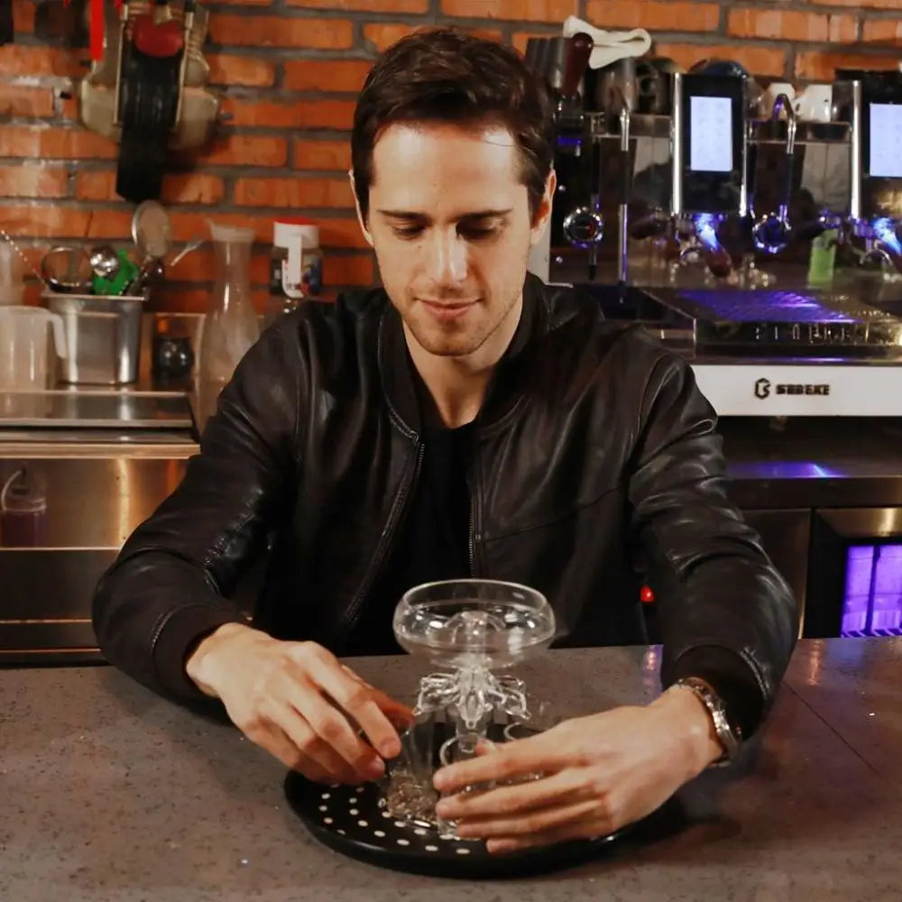 ⭐⭐⭐⭐⭐(4.9/5)Bartender Tool Clear With 6 Shot Glasses for Bar, Party, Home Wine Set Bar Accessories Beer Dispenser Rack Wine Dispenser