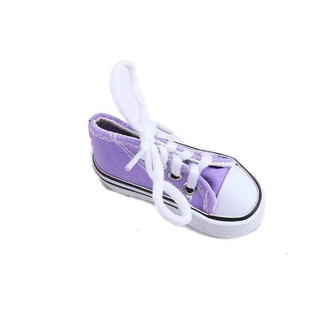 Mini Motorcycle Side Stand Cover Funny Cute Shoe Bicycle Foot Support Motor Bike Kickstand 7.5cm Tripod Toy