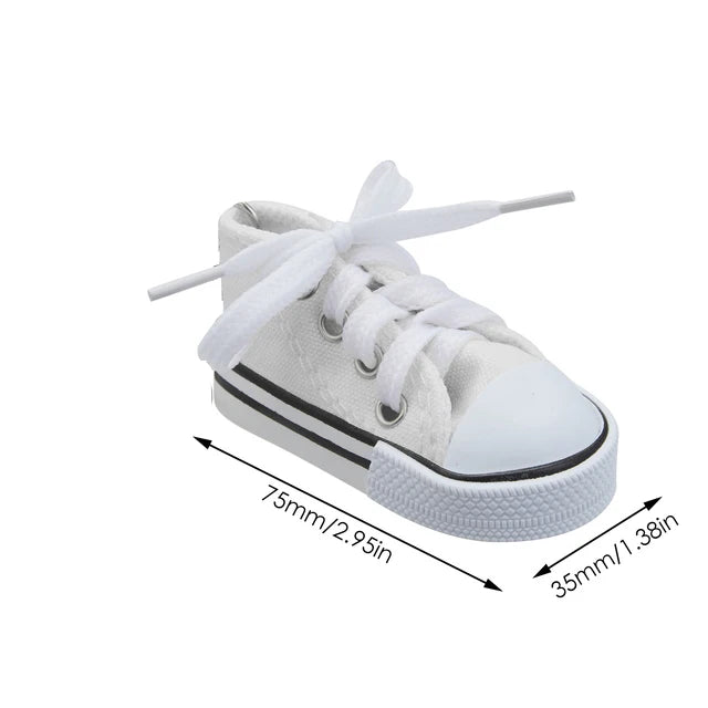 Mini Motorcycle Side Stand Cover Funny Cute Shoe Bicycle Foot Support Motor Bike Kickstand 7.5cm Tripod Toy