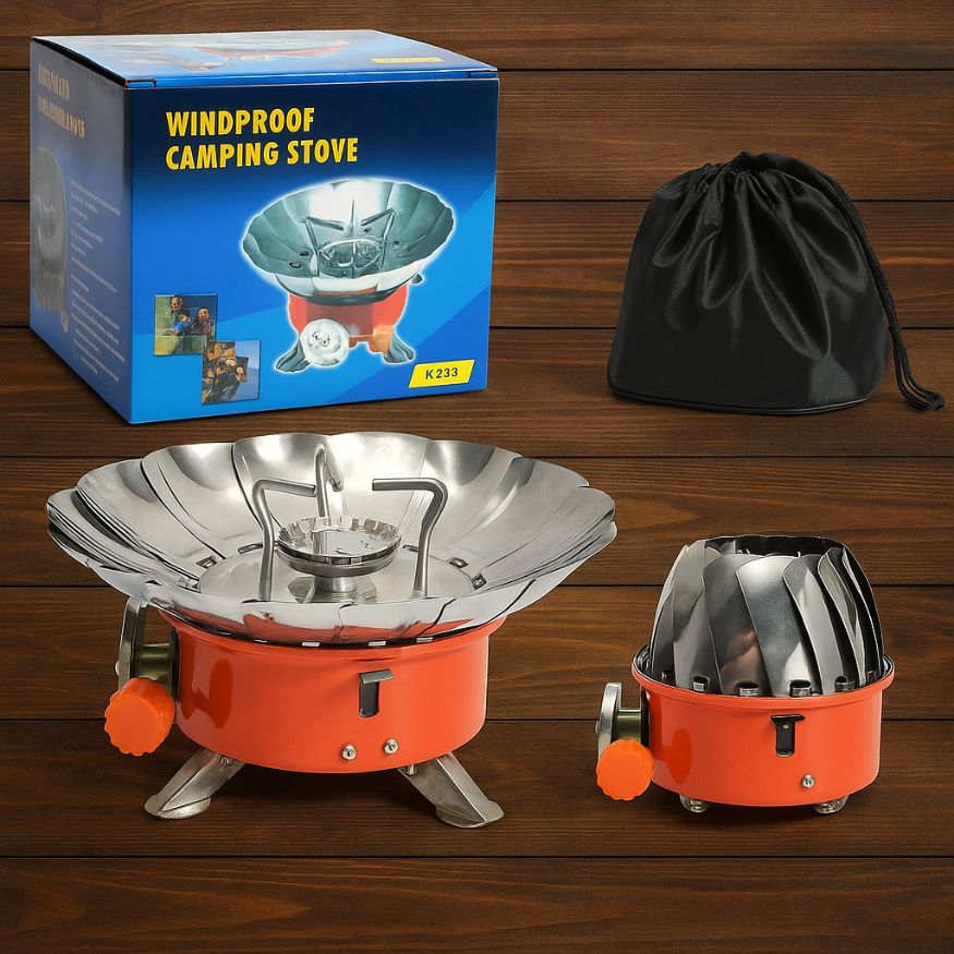 Portable Windproof Camping Gas Stove
