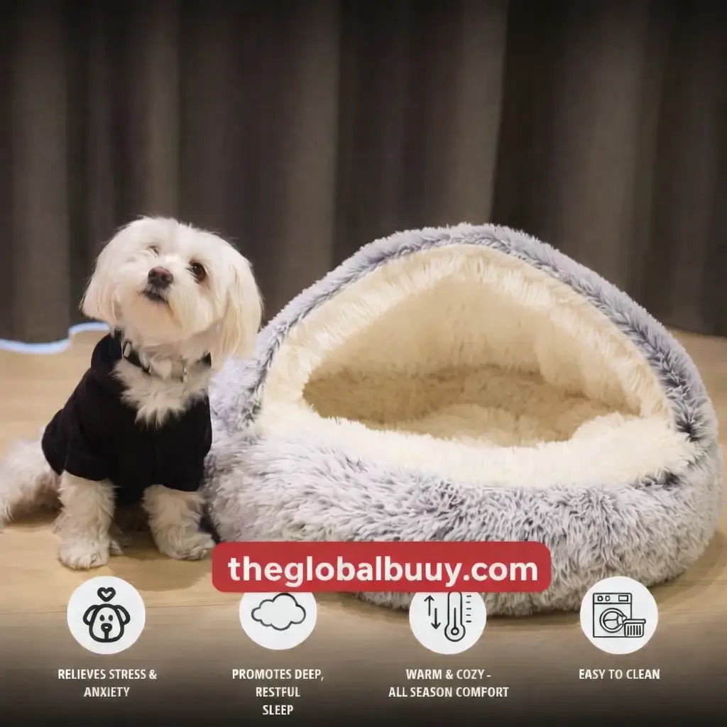 🌍 The World’s First Cozy Cocoon Pet Bed ⏳ Limited Stock