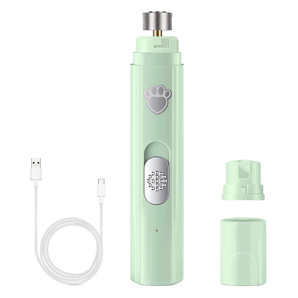 ⭐⭐⭐⭐⭐(4.9/5)Trim Nails Like a Vet Pro! ✂️🏆 | Smart LED Pet Grinder - See Blood Vessels, Zero Ouch Guarantee